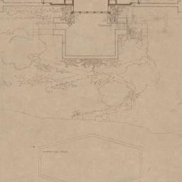 Grounds, first floor plan f...