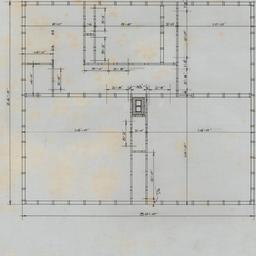 Second floor sill plan