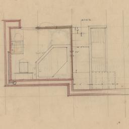 Bathroom, kitchen plan