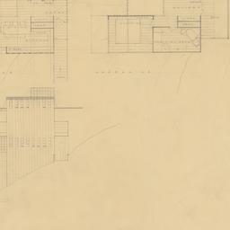 Two plans, elevation
