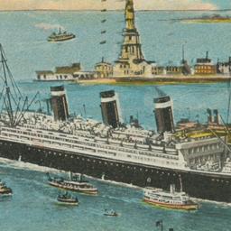 New York Harbor and Incomin...