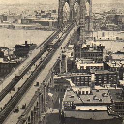 Brooklyn Bridge, New York.