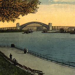 Hell Gate Bridge and East R...