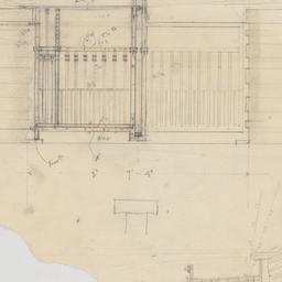 Gate, trellis elevations