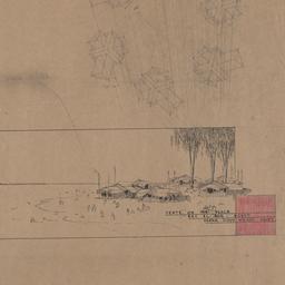 View, roof plans of group