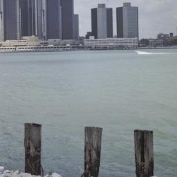 View of waterfront.