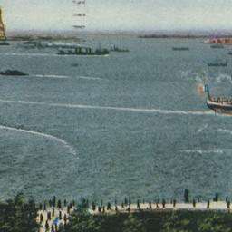 New York Harbor from the Ba...