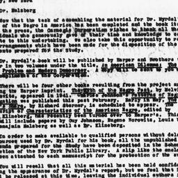 Letter from Frederick P. Ke...