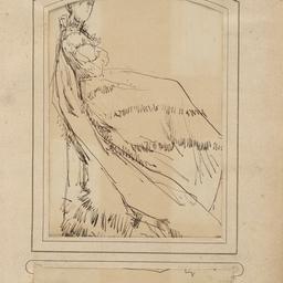 Young Woman Reclining