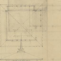 Stable plan, elevation