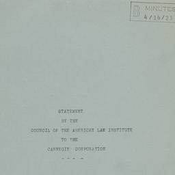 Board Meeting, 4/16/1923