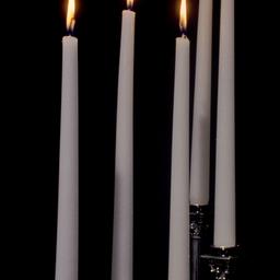 Melting candlesticks.