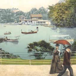The Lake; Central Park. New...