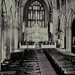 Interior of Trinity Church