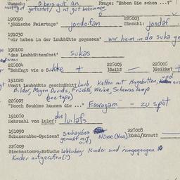Western questionnaire, answ...