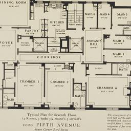 1020 Fifth Avenue, Typical ...