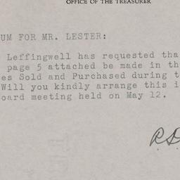 Board Meeting, 5/12/1937