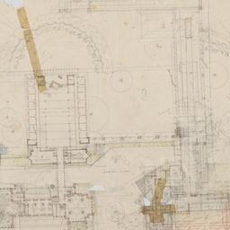 Grounds, first floor plan
