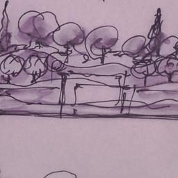 Detail of sketch.