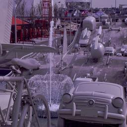Gray plane and other vehicl...