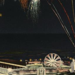 Fireworks Night Scene, at C...
