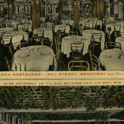 The Garden Restaurant, 50th...