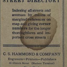 Hammond's new guide map...