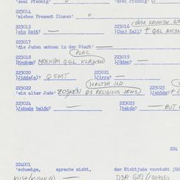 Western questionnaire, answ...