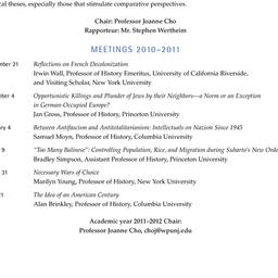 Schedules, Twentieth Centur...
