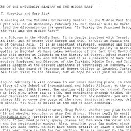 Announcements, 2005-02-16. ...