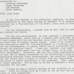Nominating Committee