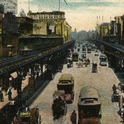 Bowery, North from Grandstr...