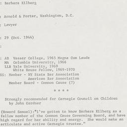 Nominating Committee