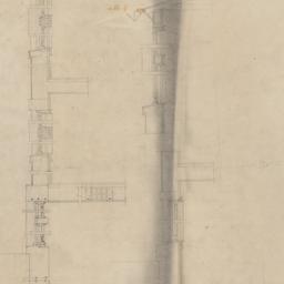 Wall section, framing details