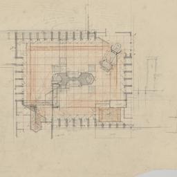 Living room plan, void