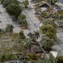 Model, aerial view.