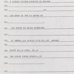 Western questionnaire, answ...