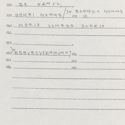 Western questionnaire, answ...