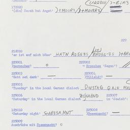 Western questionnaire, answ...