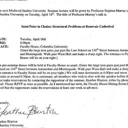 Announcements, 2002-04-16. ...