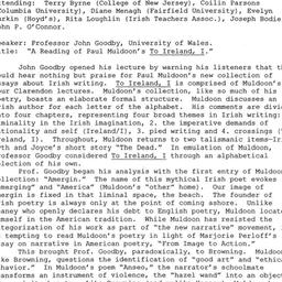 Minutes, 2001-03-02. Irish ...