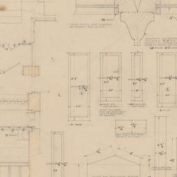Sash, glass schedule