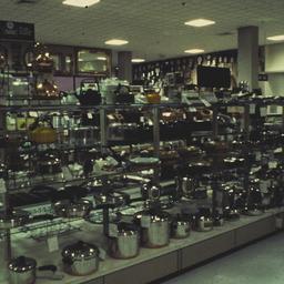 Interior view, cookware dep...