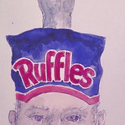 Drawing of child with Ruffl...