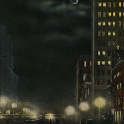 Broad Street by Night, Look...