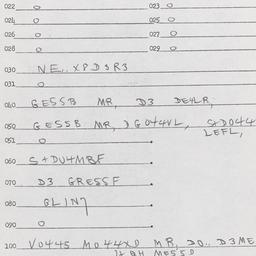 Western questionnaire, answ...
