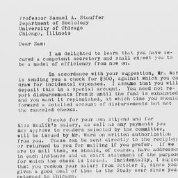 Letter from Charles Dollard...