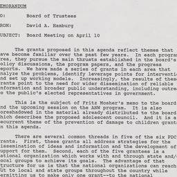 Board of Trustees