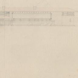 Front, north side elevation