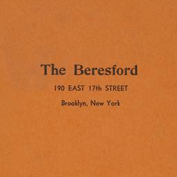 The Beresford, 190 E. 17 St...